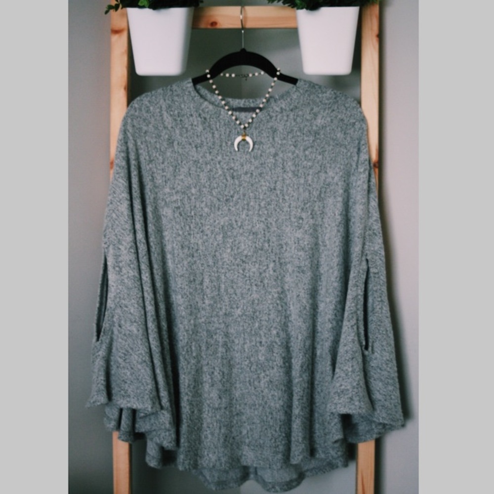 poncho sweater